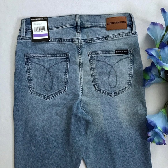 Calvin Klein NWT Mid Rise Skinny Ankle Jeans Women Various - Picture 6 of 8